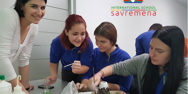 interdisciplinary class in International School Savremena