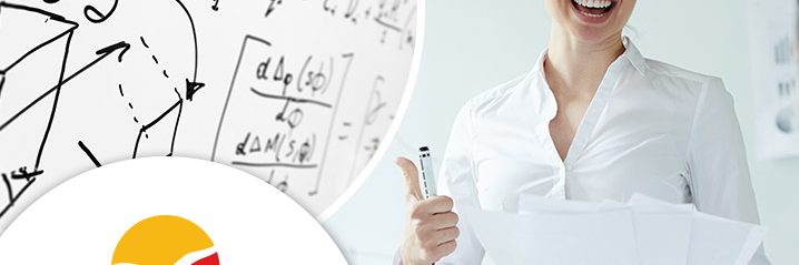 profesorka drži predavanje o vektorima