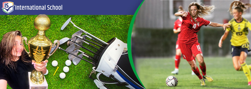 Mia i Sofija dominiraju na terenima za golf i fudbal: U International Schoolu ponovo slavimo uspeh